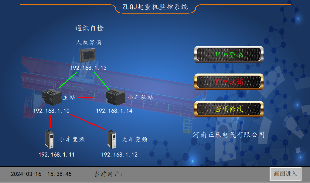 桥、门式起重机安全监控系统